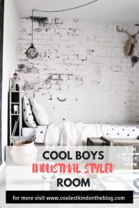 cool boys room industrial styled