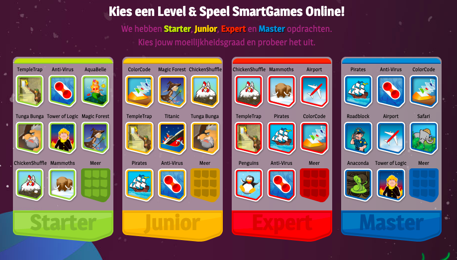 Zes maand gratis SmartGames online spelen