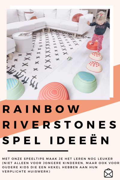 rainbow river stones we play spel mogelijkheden en spelend leren doe je zo