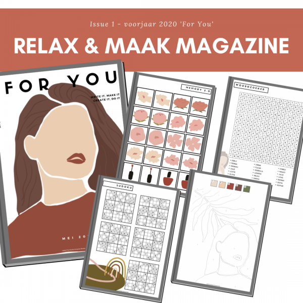 relax en maak magazine voor vrouwen