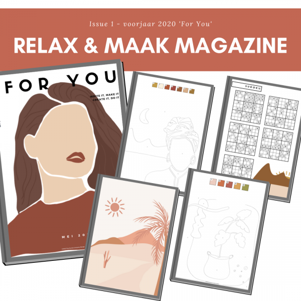 relax en maak magazine voor vrouwen