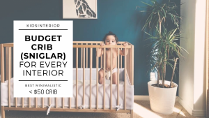 sniglar budget crib minimalist ikea